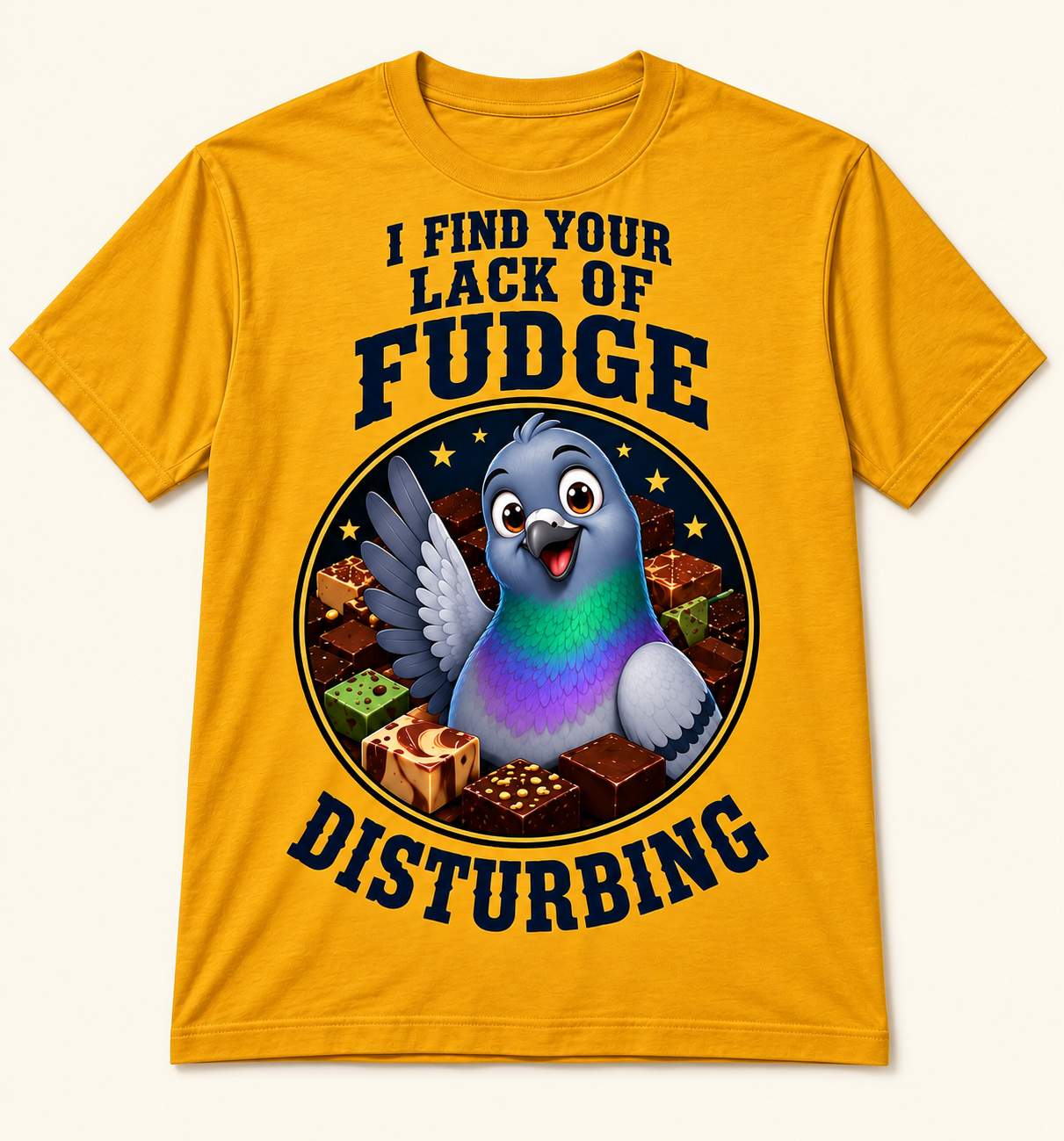 i find your lack of fudge disturbing